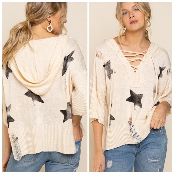 POL Star Spangled Stars Transitional Top - Picture 11 of 16